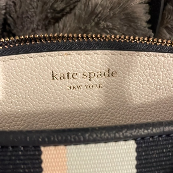 Kate Spade Elegant Striped Satchel